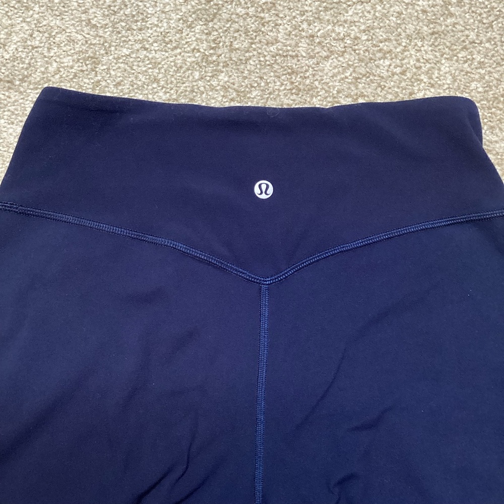Lululemon Align Jogger 28" True Navy Pants Tights Leggings Blue 6 Ankle - Picture 6 of 7